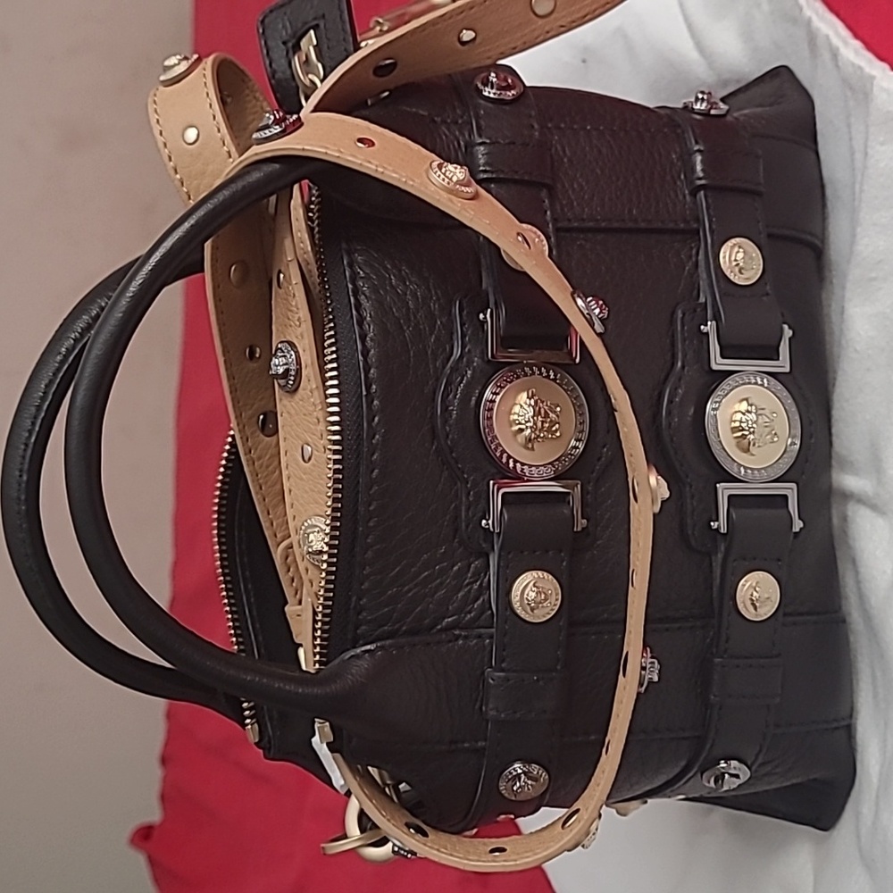 Versace Leather Crossbody bag